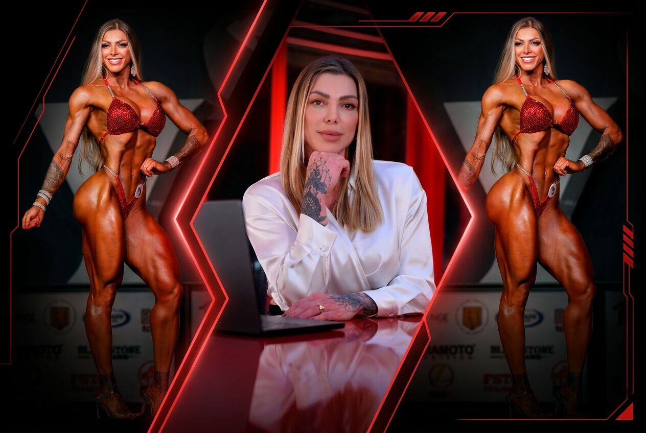 Ângela Borges – atleta de fisiculturismo
